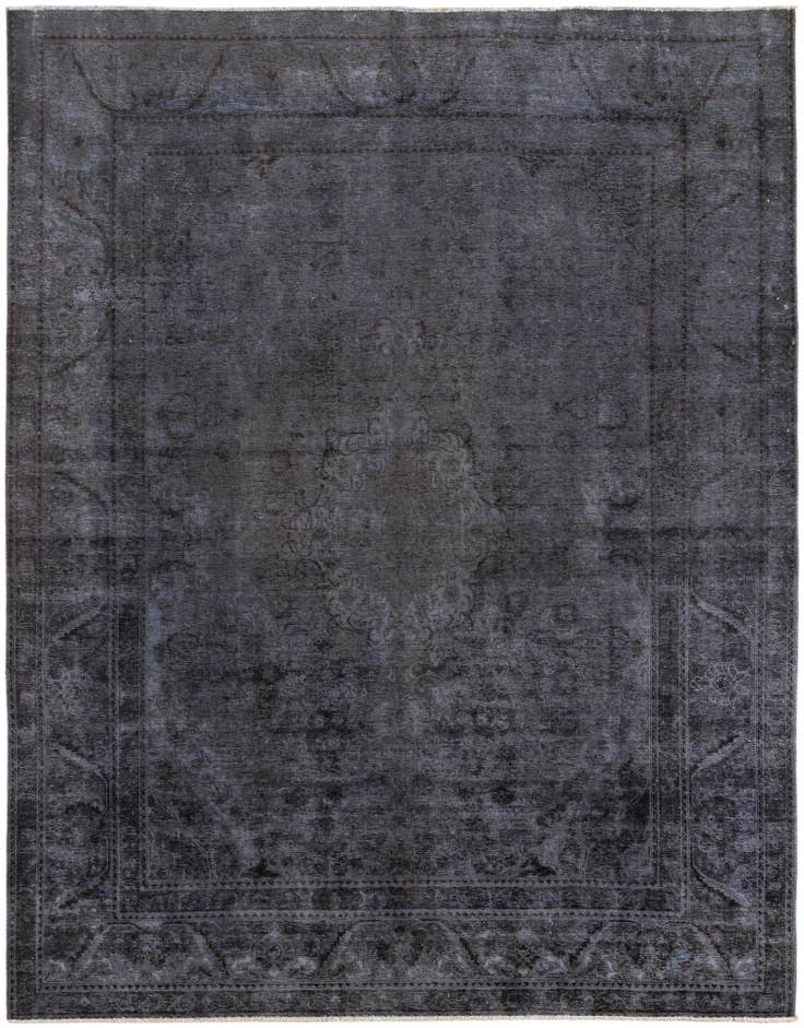 Detail image of 9' 6 x 12' 4 Hand Knotted Ultra Vintage Persian Wool Rug