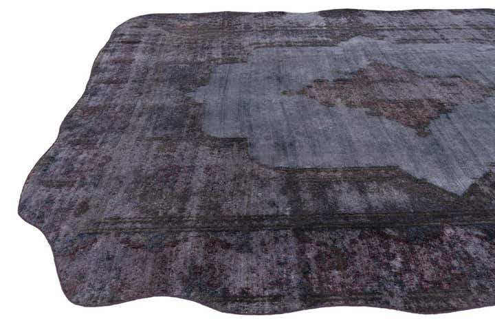 8' 10 x 13' Hand Knotted Ultra Vintage Persian Wool Rug