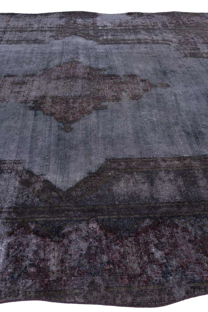 8' 10 x 13' Hand Knotted Ultra Vintage Persian Wool Rug