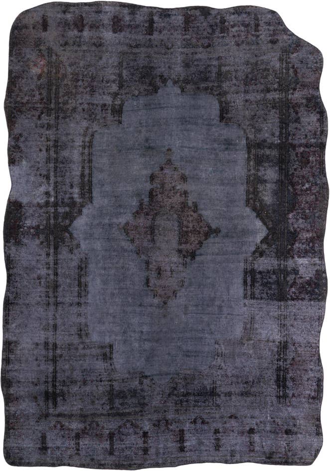 Detail image of 8' 10 x 13' Hand Knotted Ultra Vintage Persian Wool Rug