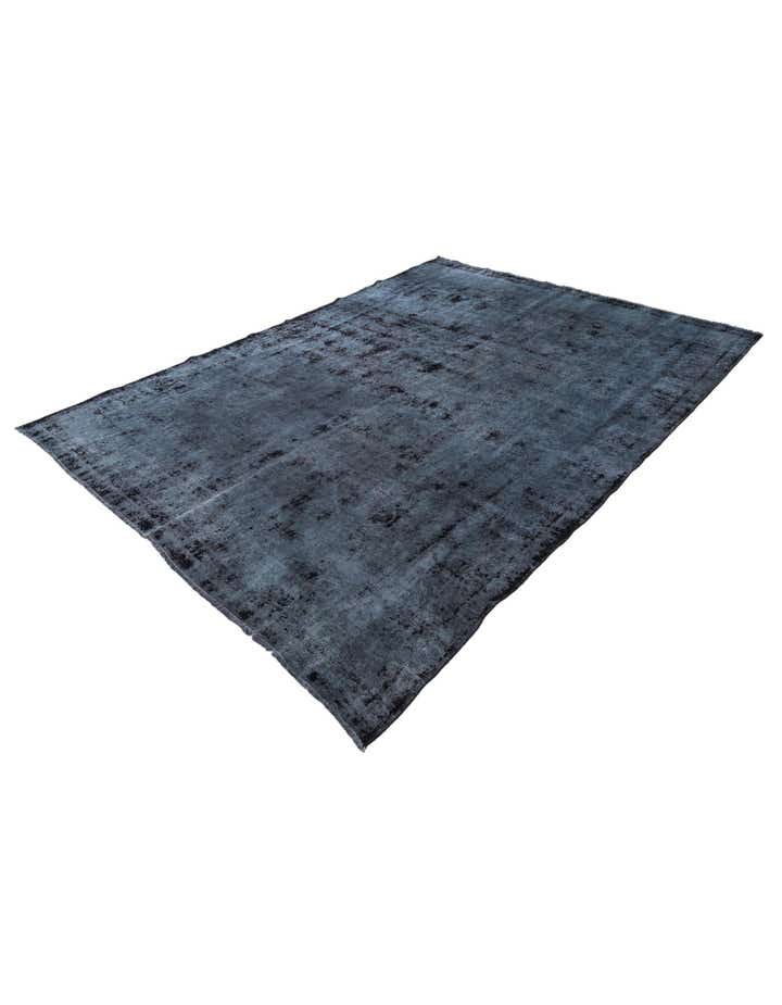 6' 10 x 9' 3 Hand Knotted Ultra Vintage Persian Wool Rug