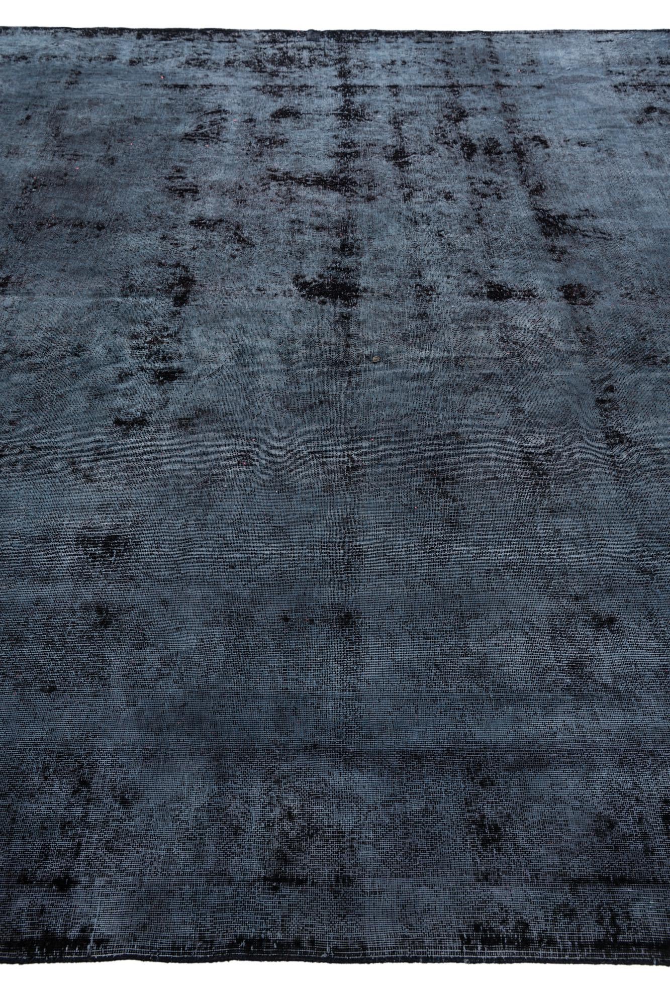 6' 10 x 9' 3 Hand Knotted Ultra Vintage Persian Wool Rug