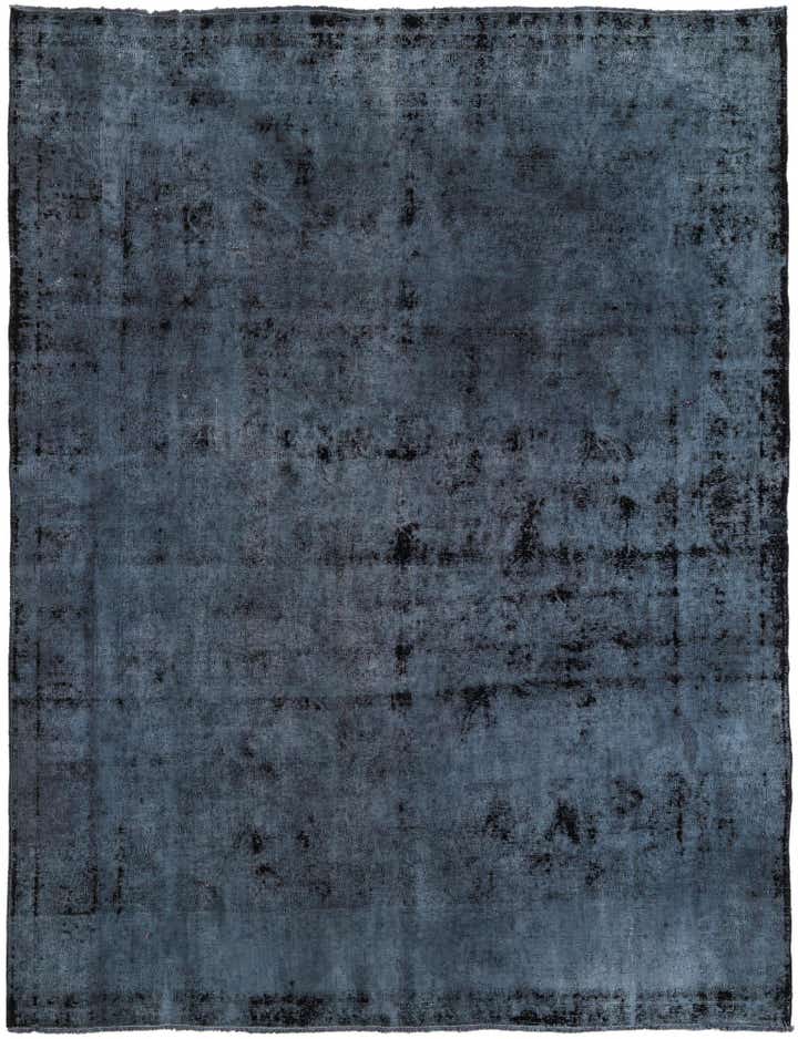 6' 10 x 9' 3 Hand Knotted Ultra Vintage Persian Wool Rug