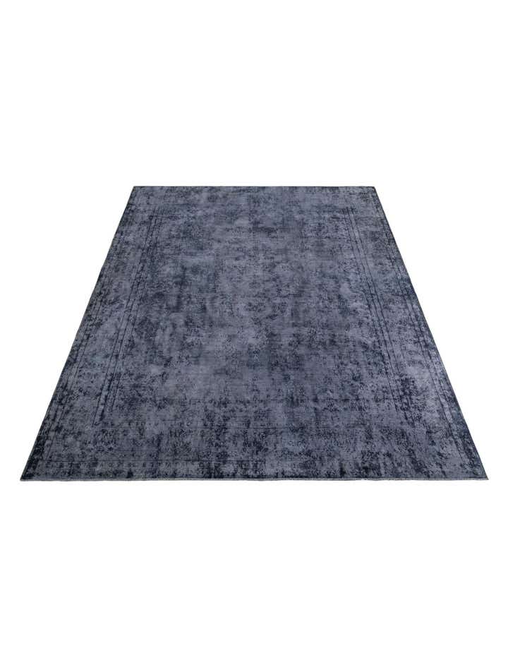 9' 8 x 12' 7 Hand Knotted Ultra Vintage Persian Wool Rug