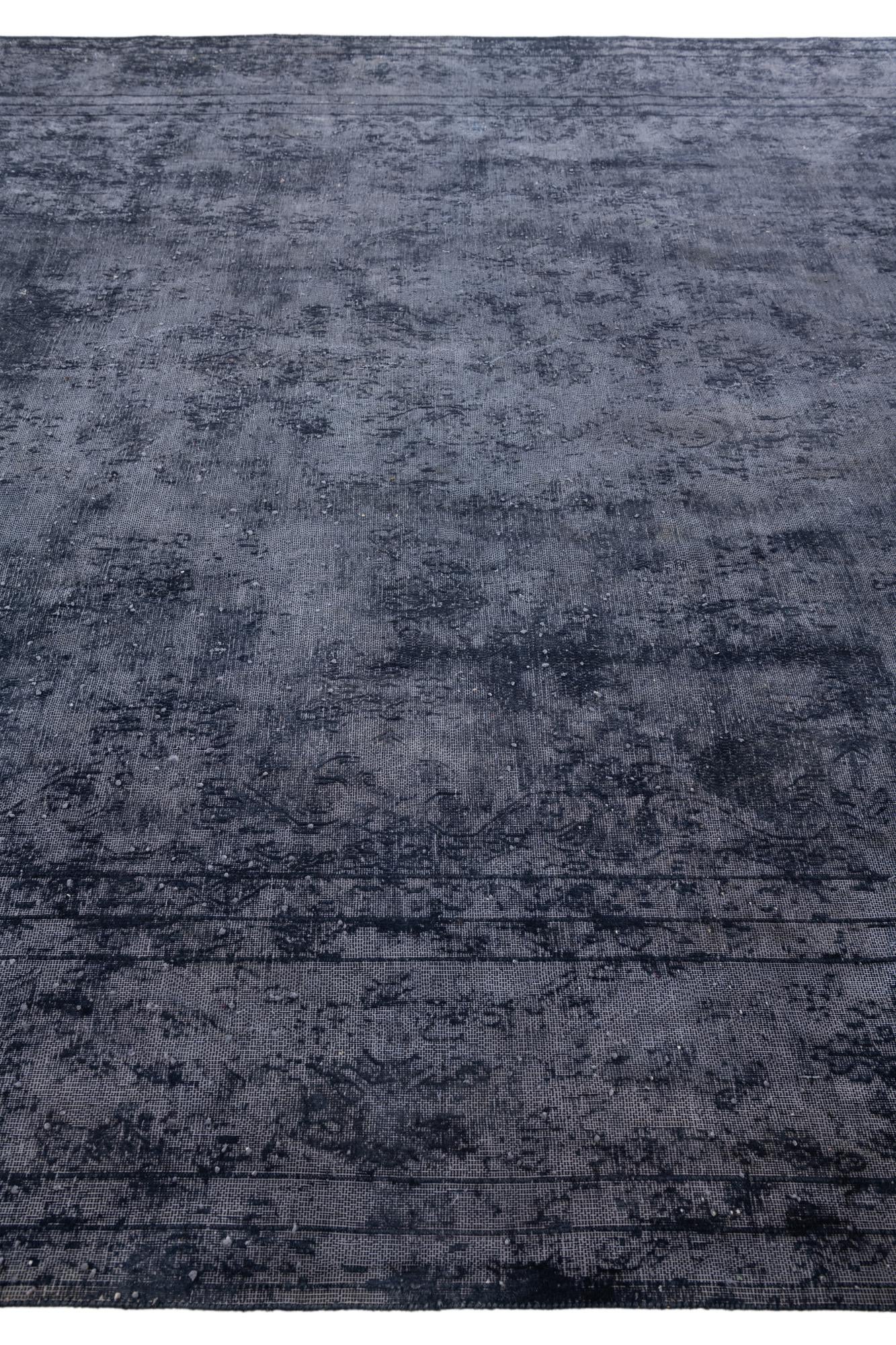 9' 8 x 12' 7 Hand Knotted Ultra Vintage Persian Wool Rug