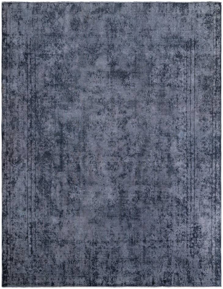Detail image of 9' 8 x 12' 7 Hand Knotted Ultra Vintage Persian Wool Rug
