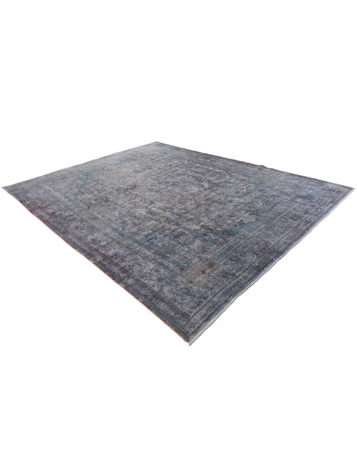 Detail image of 9' 7 x 12' 2 Hand Knotted Ultra Vintage Persian Wool Rug