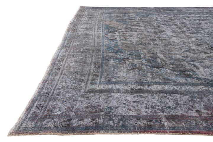 9' 7 x 12' 2 Hand Knotted Ultra Vintage Persian Wool Rug