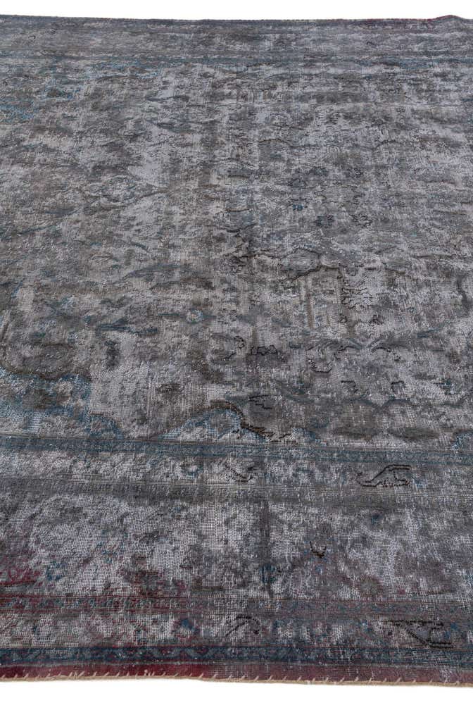 9' 7 x 12' 2 Hand Knotted Ultra Vintage Persian Wool Rug