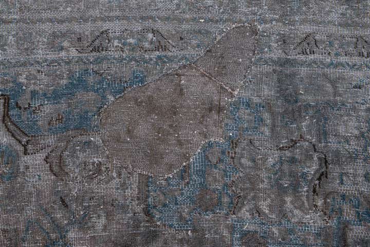 9' 7 x 12' 2 Hand Knotted Ultra Vintage Persian Wool Rug