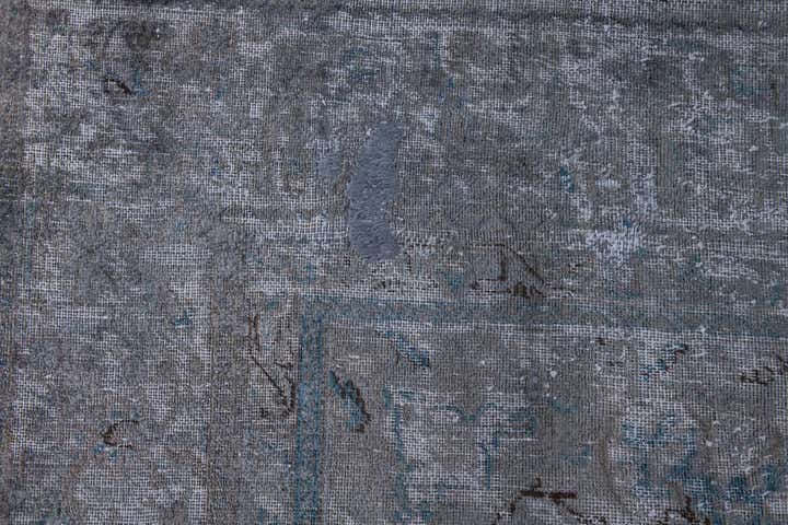 9' 7 x 12' 2 Hand Knotted Ultra Vintage Persian Wool Rug