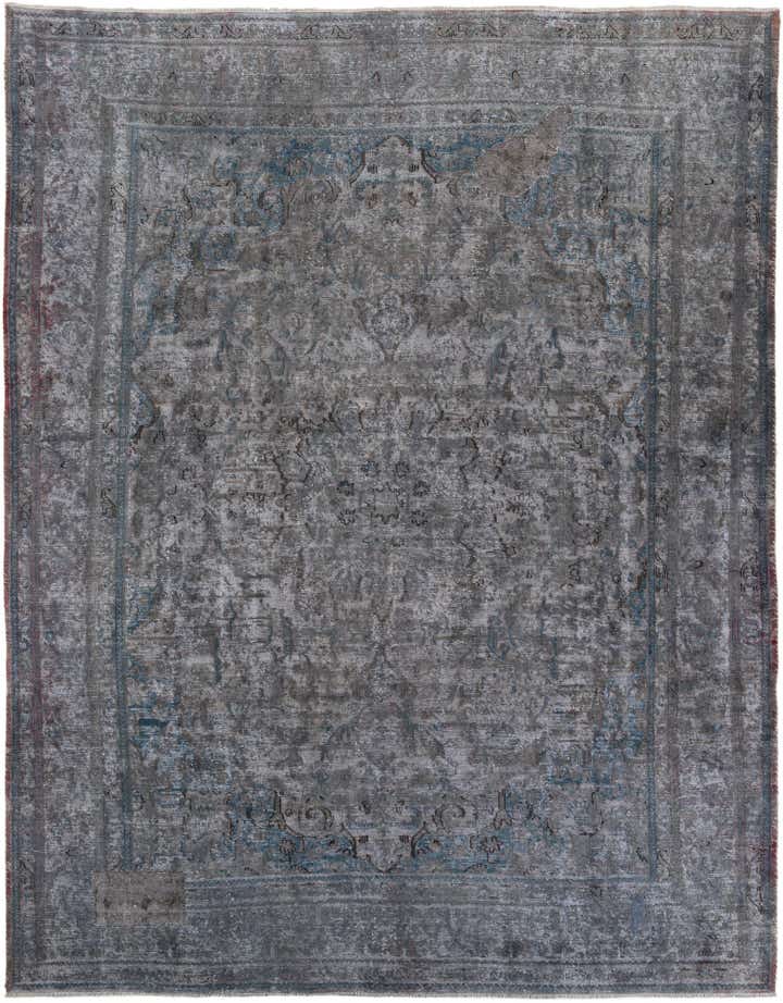 9' 7 x 12' 2 Hand Knotted Ultra Vintage Persian Wool Rug