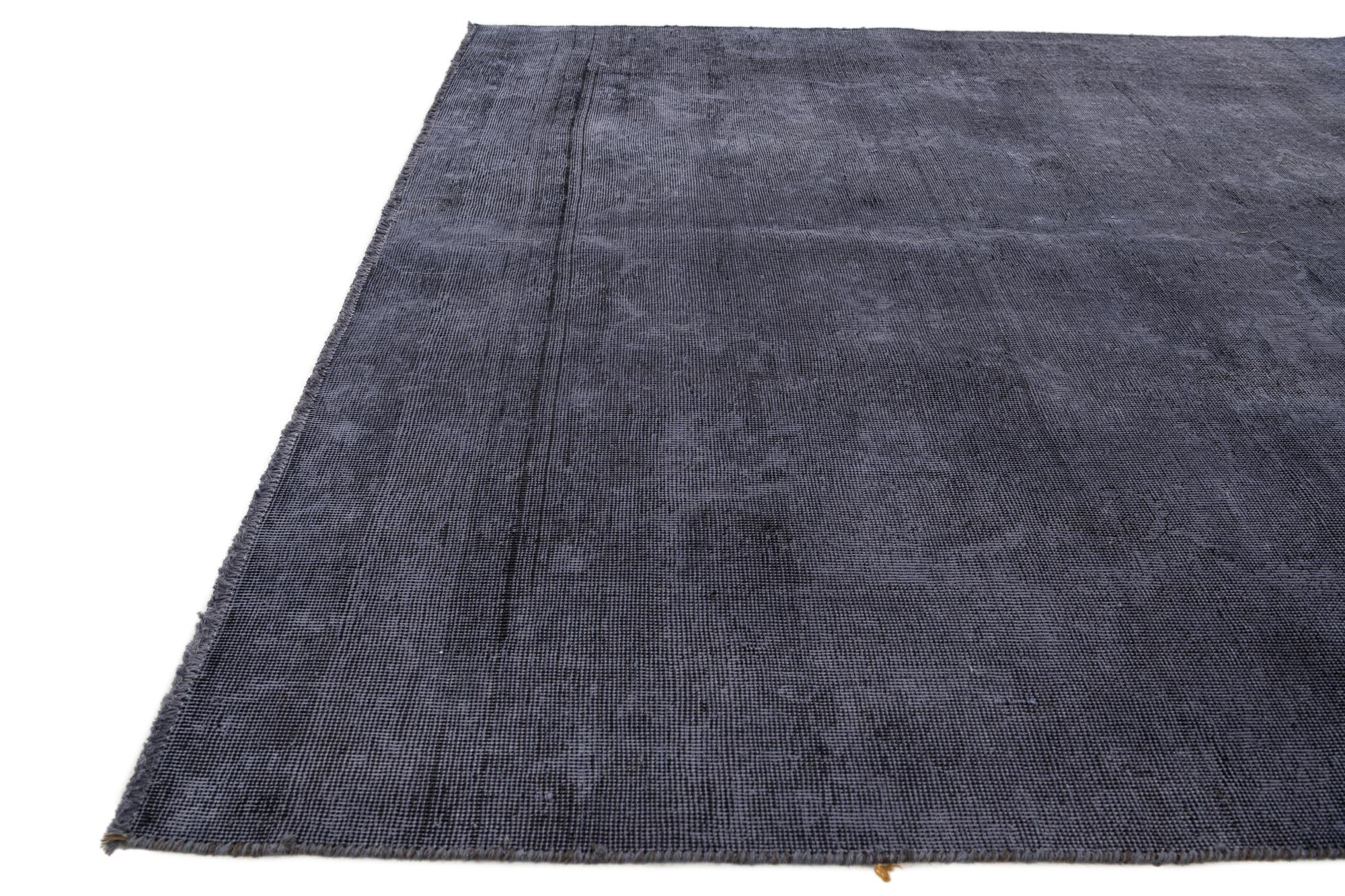 6' x 8' 10 Hand Knotted Ultra Vintage Persian Wool Rug