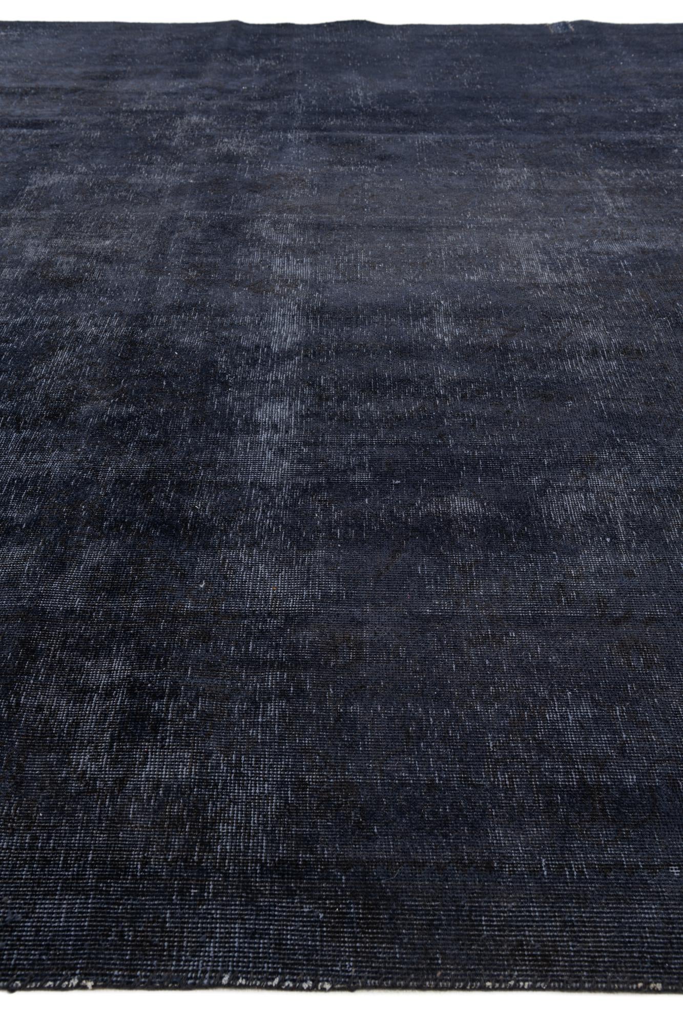 9' 7 x 12' 9 Hand Knotted Ultra Vintage Persian Wool Rug