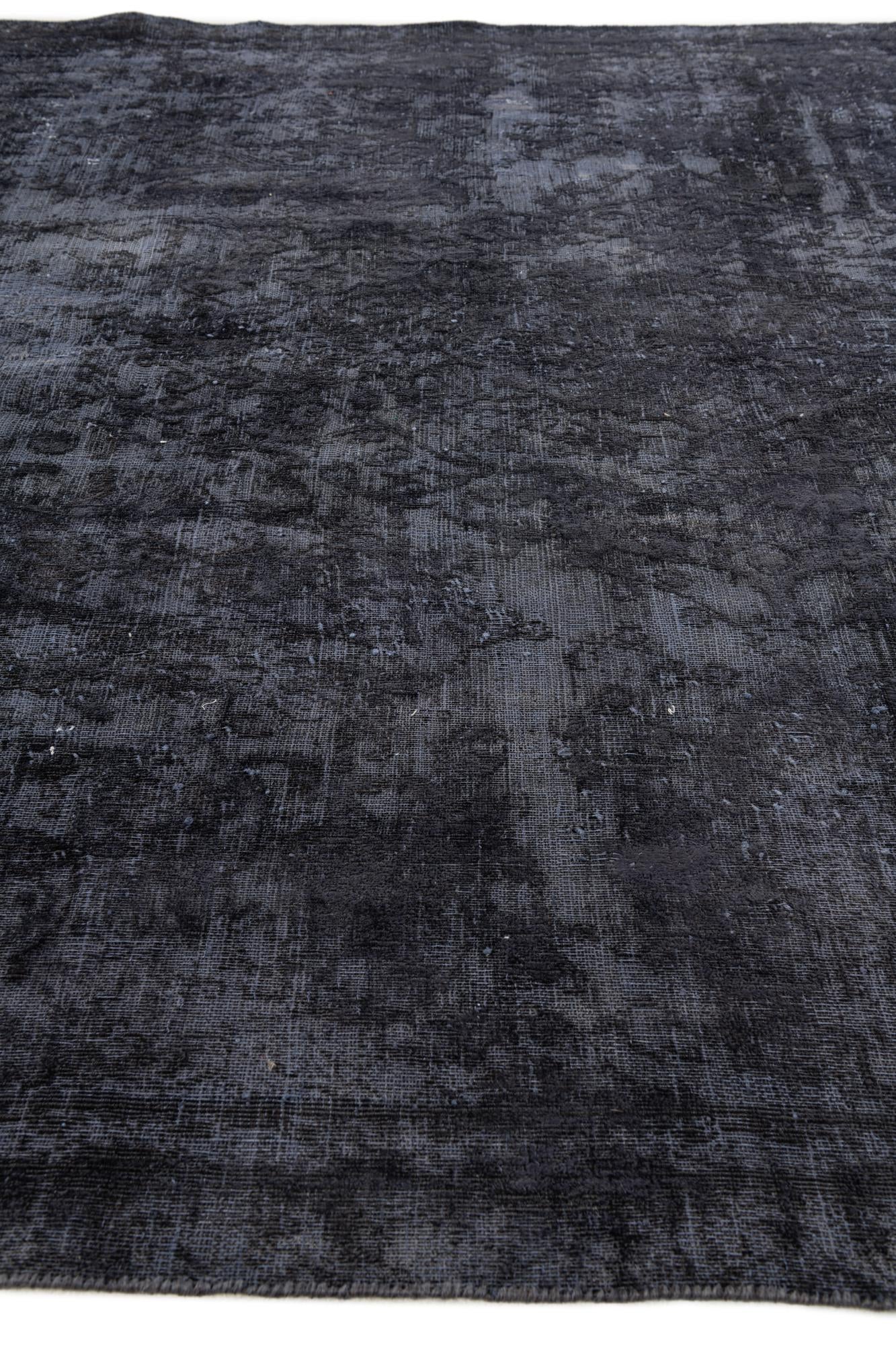 7' 1 x 10' 9 Hand Knotted Ultra Vintage Persian Wool Rug