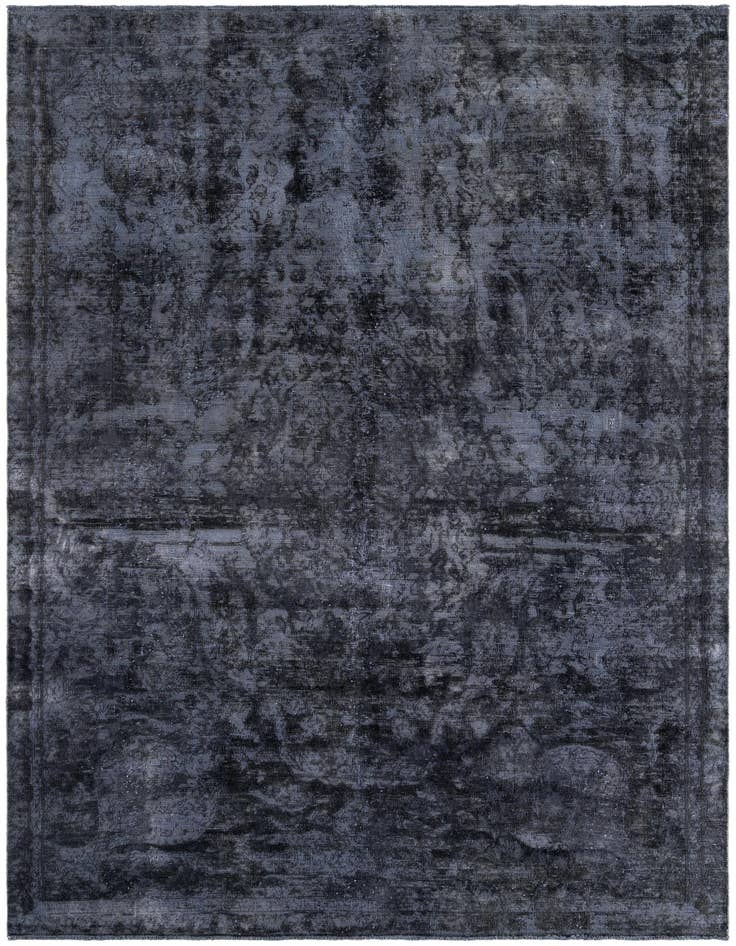 Detail image of 7' 1 x 10' 9 Hand Knotted Ultra Vintage Persian Wool Rug