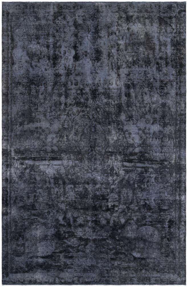 7' 1 x 10' 9 Hand Knotted Ultra Vintage Persian Wool Rug