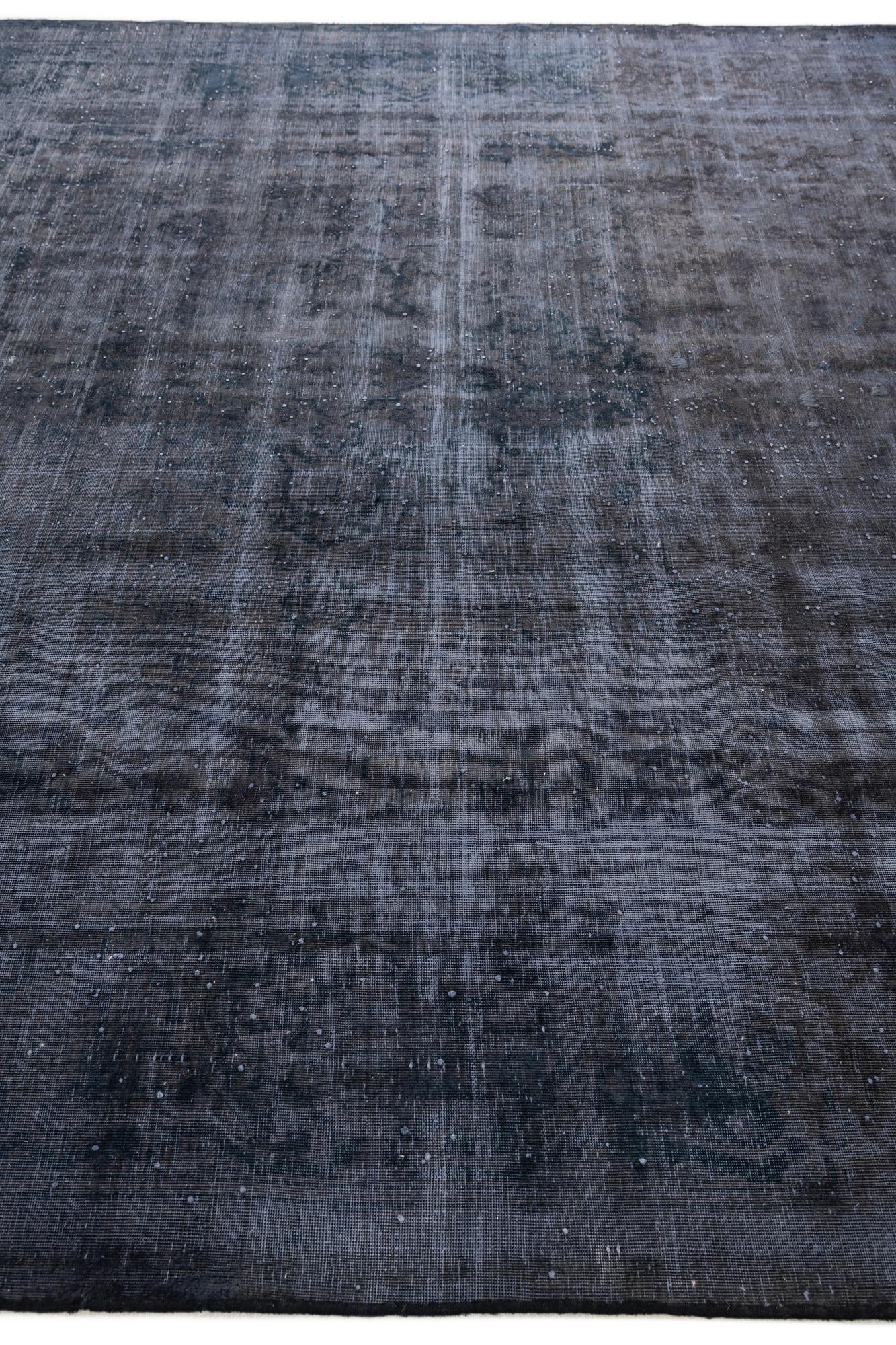 9' 5 x 11' 10 Hand Knotted Ultra Vintage Persian Wool Rug