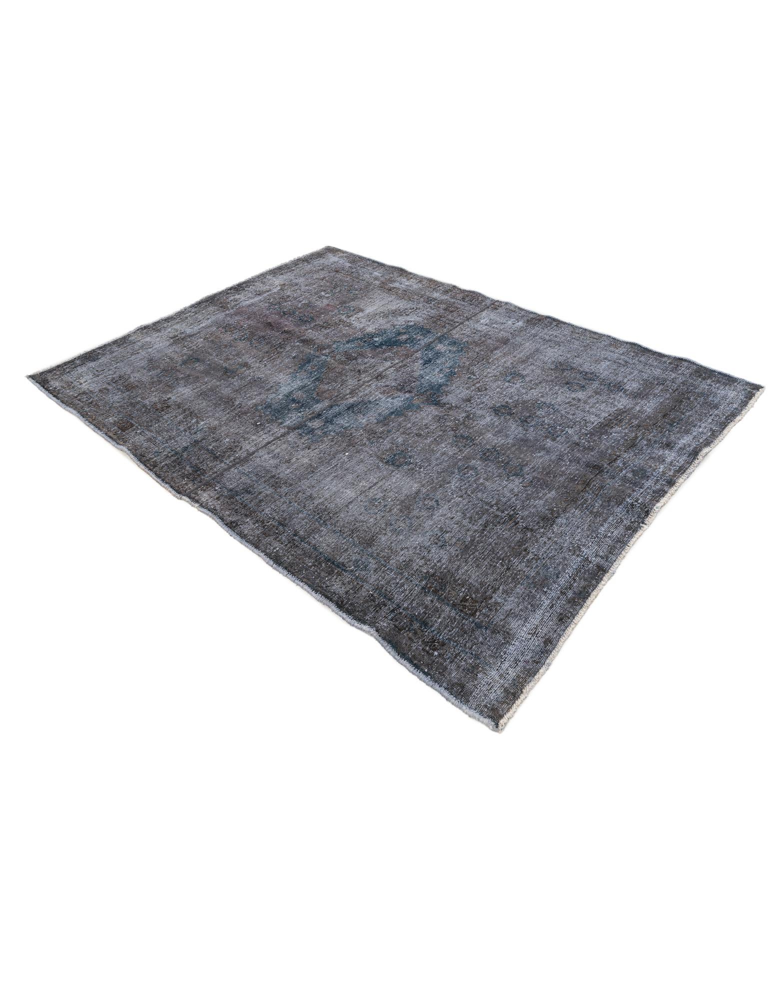 160cm x 210cm Hand Knotted Ultra Vintage Persian Wool Rug