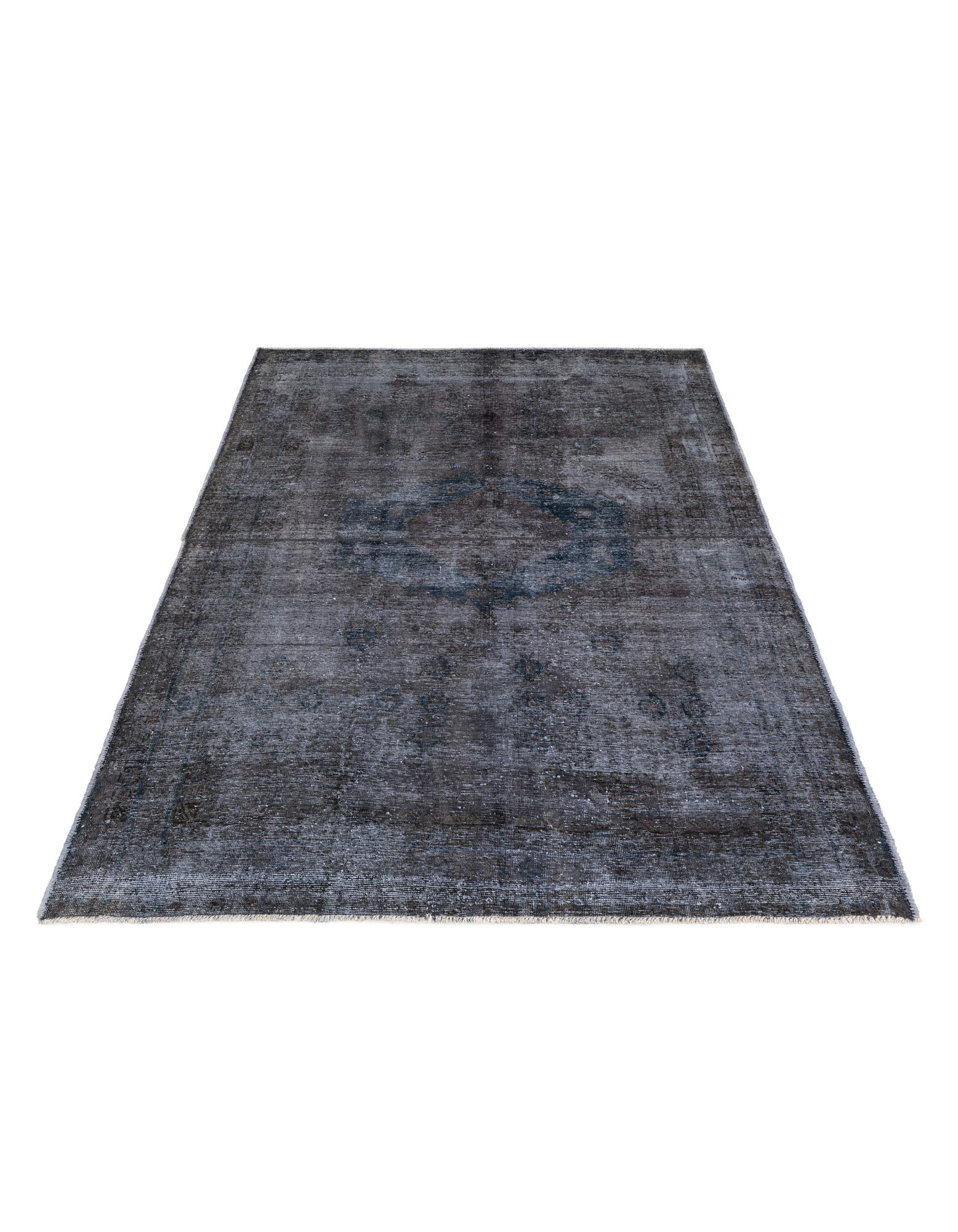 160cm x 210cm Hand Knotted Ultra Vintage Persian Wool Rug