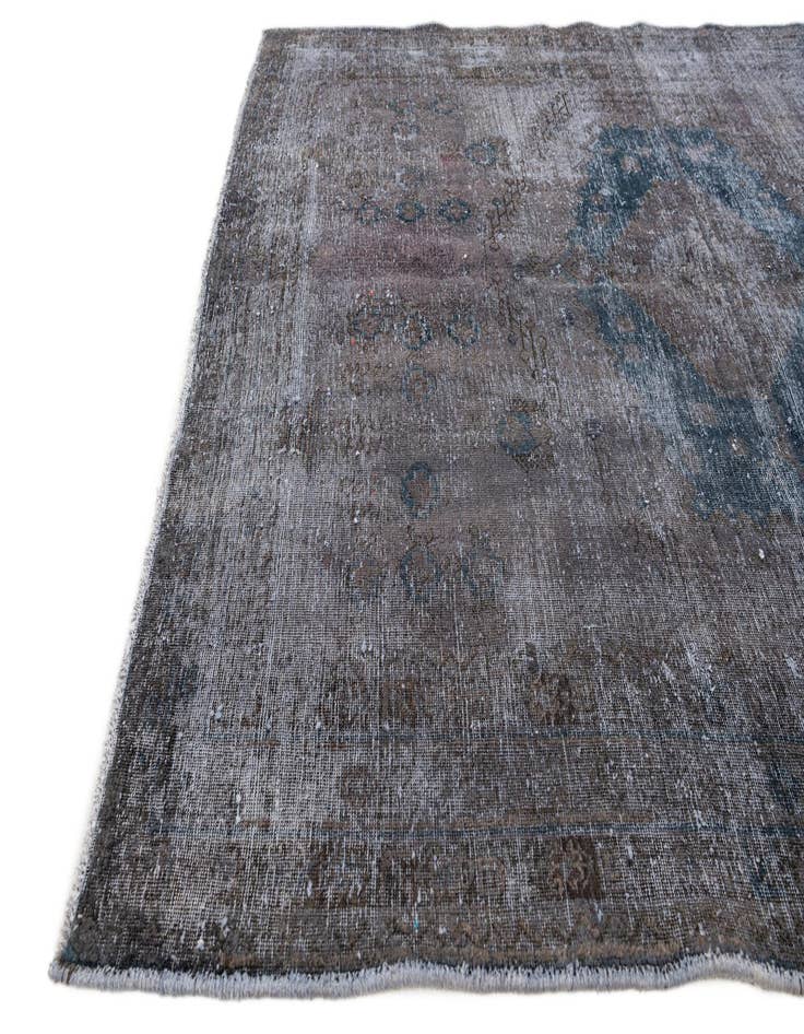 Detail image of 5' 3 x 6' 10  Hand Knotted Ultra Vintage Persian Wool Rug