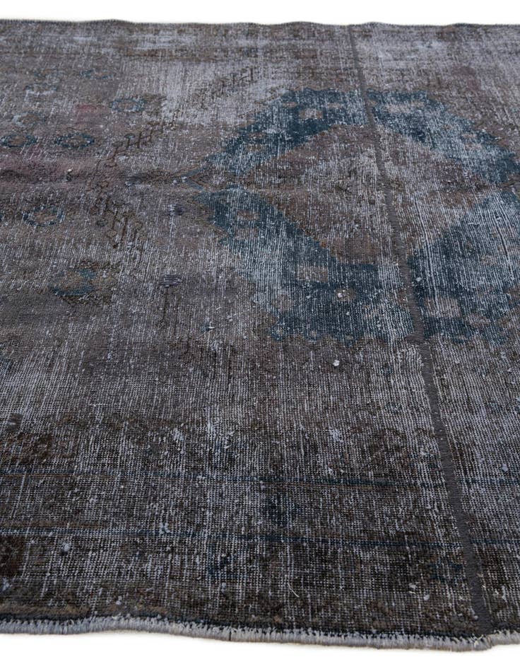 Detail image of 5' 3 x 6' 10  Hand Knotted Ultra Vintage Persian Wool Rug
