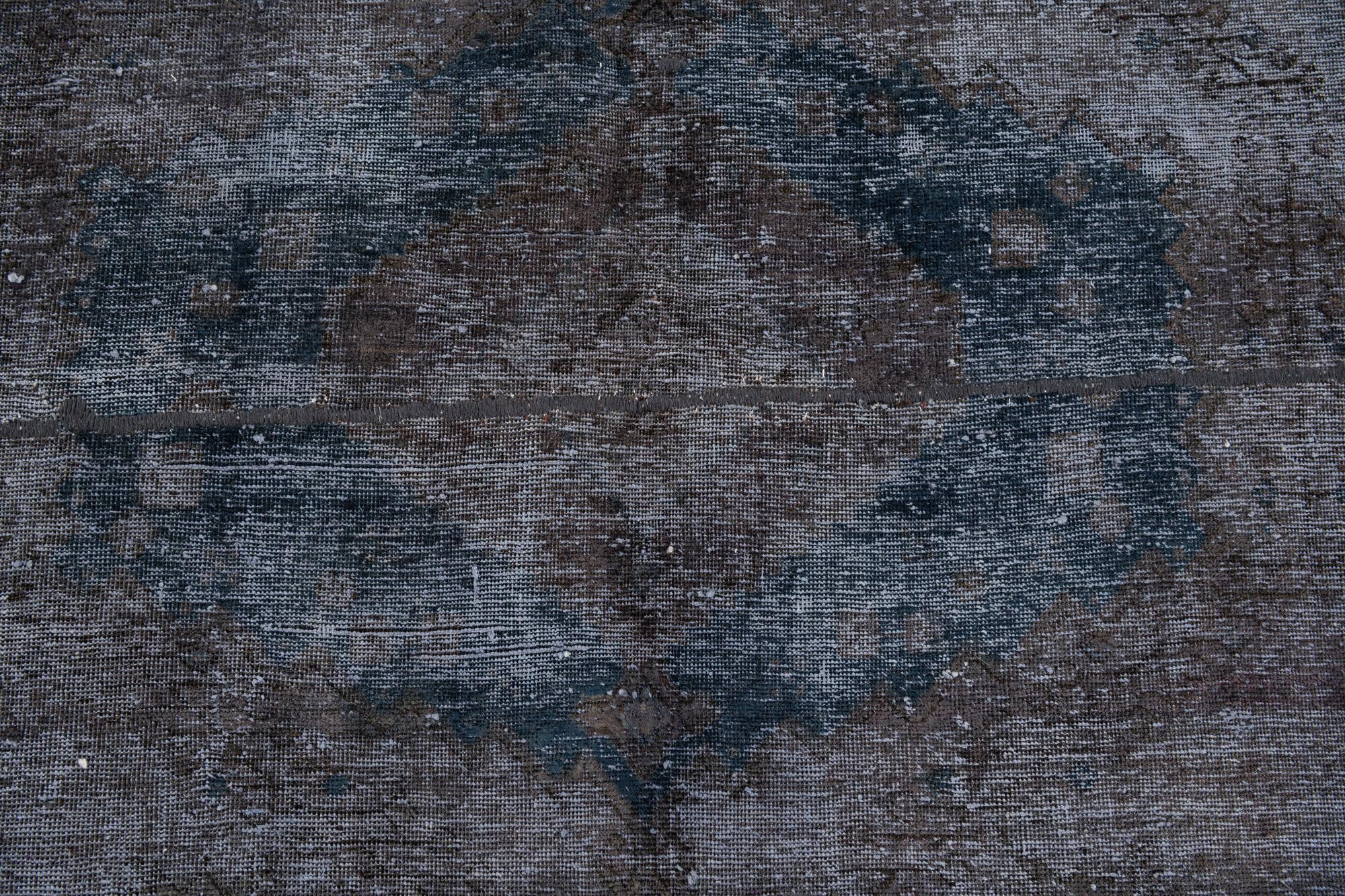160cm x 210cm Hand Knotted Ultra Vintage Persian Wool Rug