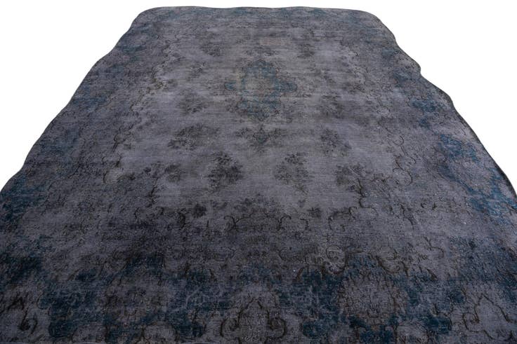 Detail image of 9' 3 x 13' 9 Hand Knotted Ultra Vintage Persian Wool Rug
