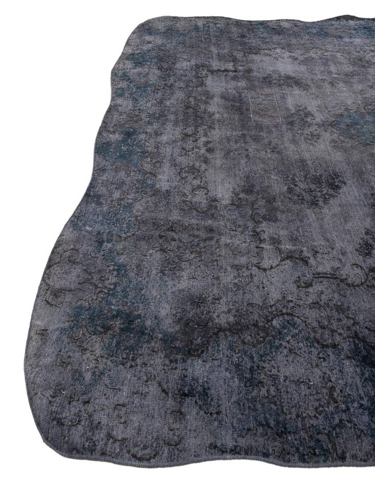 Detail image of 9' 3 x 13' 9  Hand Knotted Ultra Vintage Persian Wool Rug