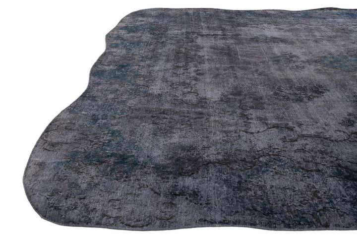 9' 3 x 13' 9 Hand Knotted Ultra Vintage Persian Wool Rug