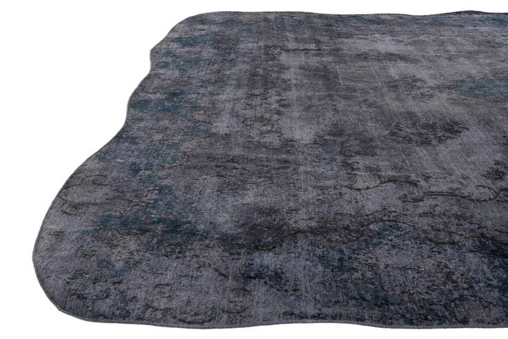 Detail image of 9' 3 x 13' 9 Hand Knotted Ultra Vintage Persian Wool Rug