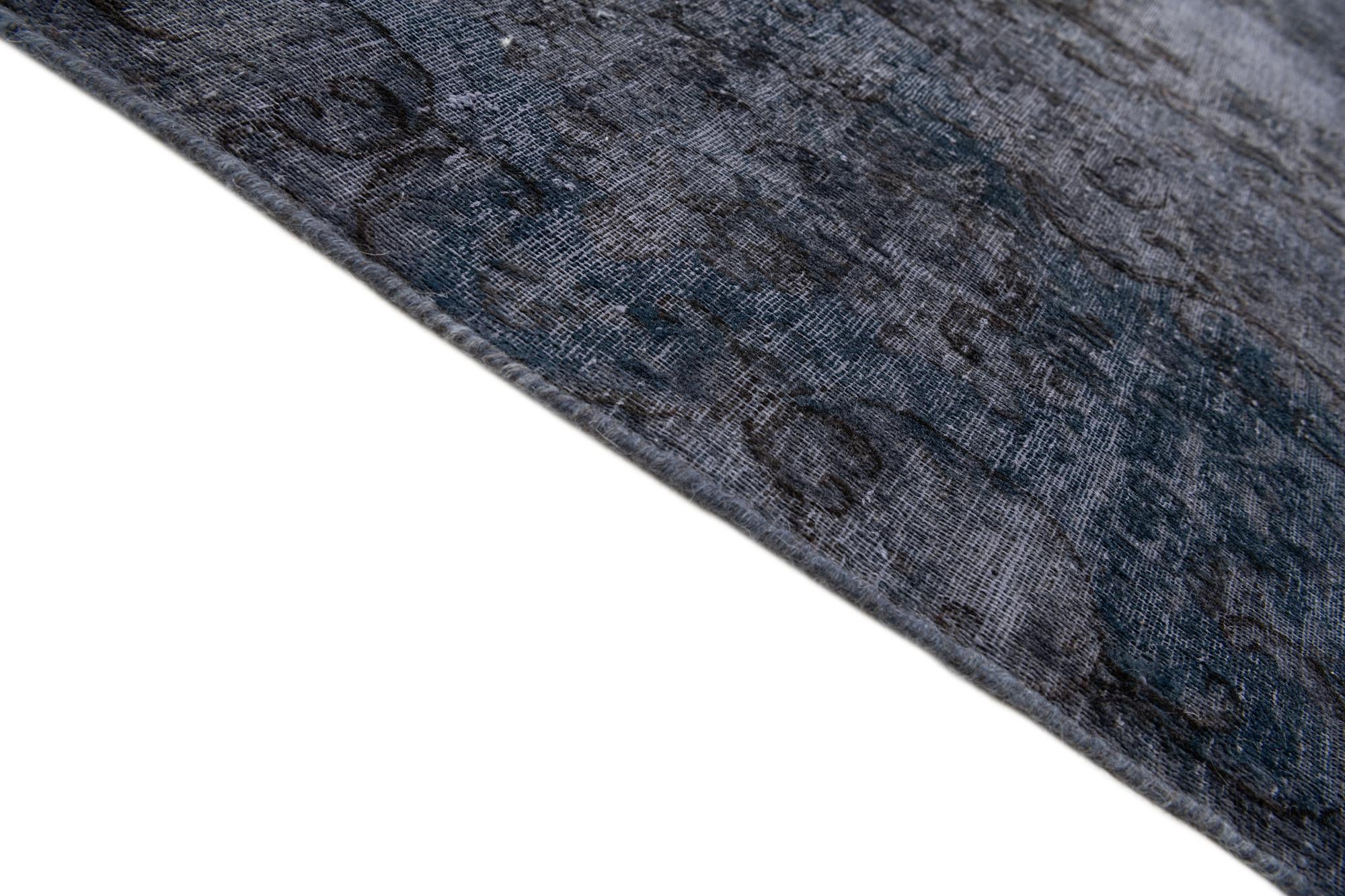 9' 3 x 13' 9 Hand Knotted Ultra Vintage Persian Wool Rug