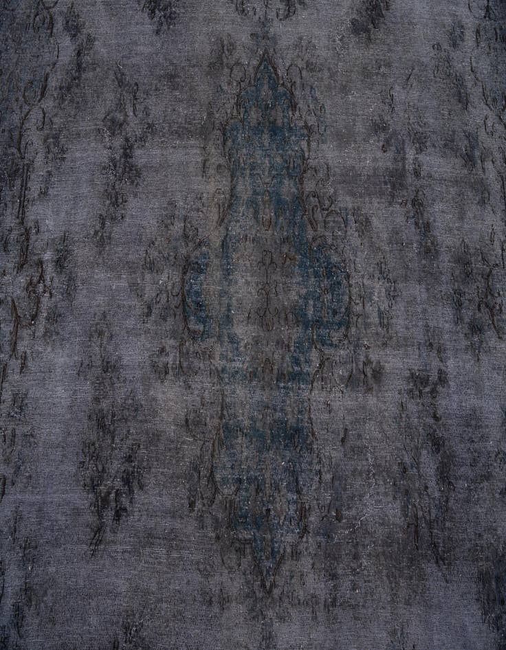 Detail image of 9' 3 x 13' 9  Hand Knotted Ultra Vintage Persian Wool Rug