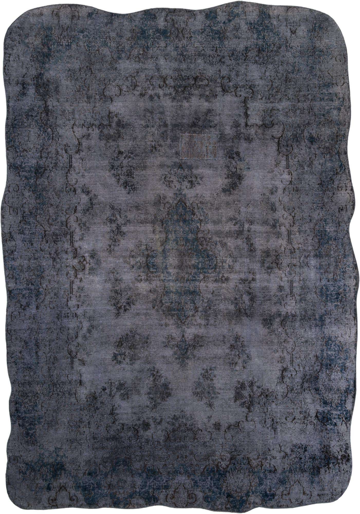 9' 3 x 13' 9 Hand Knotted Ultra Vintage Persian Wool Rug