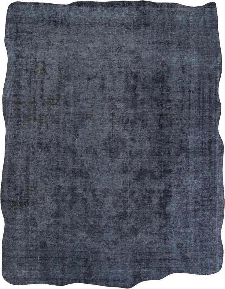 Detail image of 9' 4 x 11' 4 Hand Knotted Ultra Vintage Persian Wool Rug