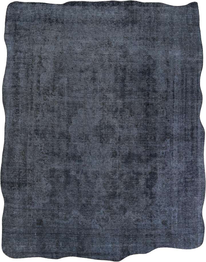 9' 4 x 11' 4 Hand Knotted Ultra Vintage Persian Wool Rug