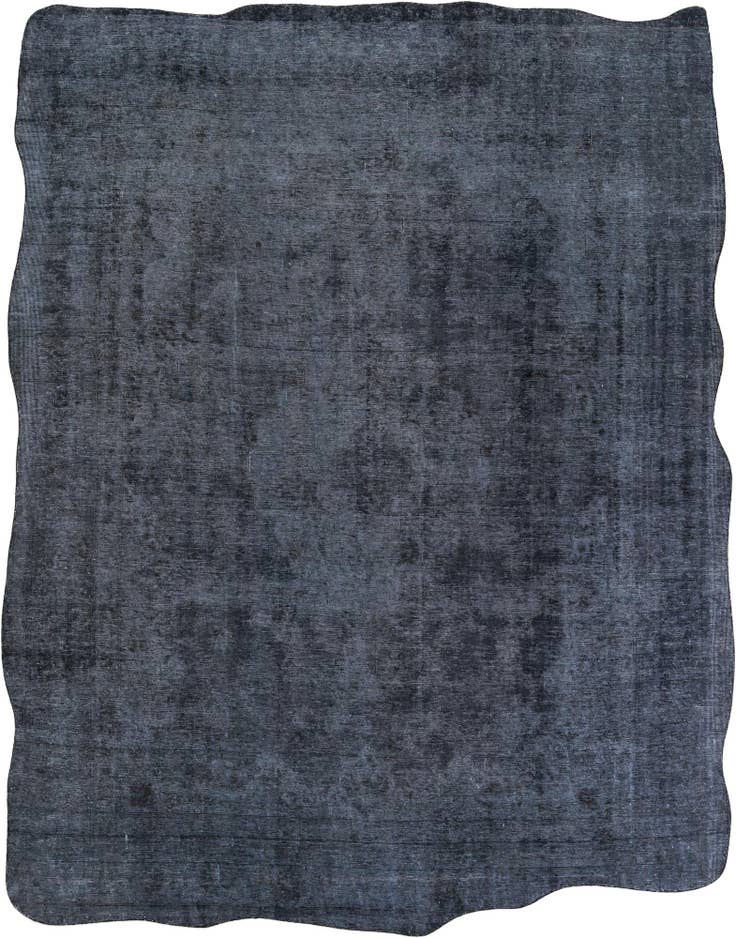 Detail image of 9' 4 x 11' 4 Hand Knotted Ultra Vintage Persian Wool Rug