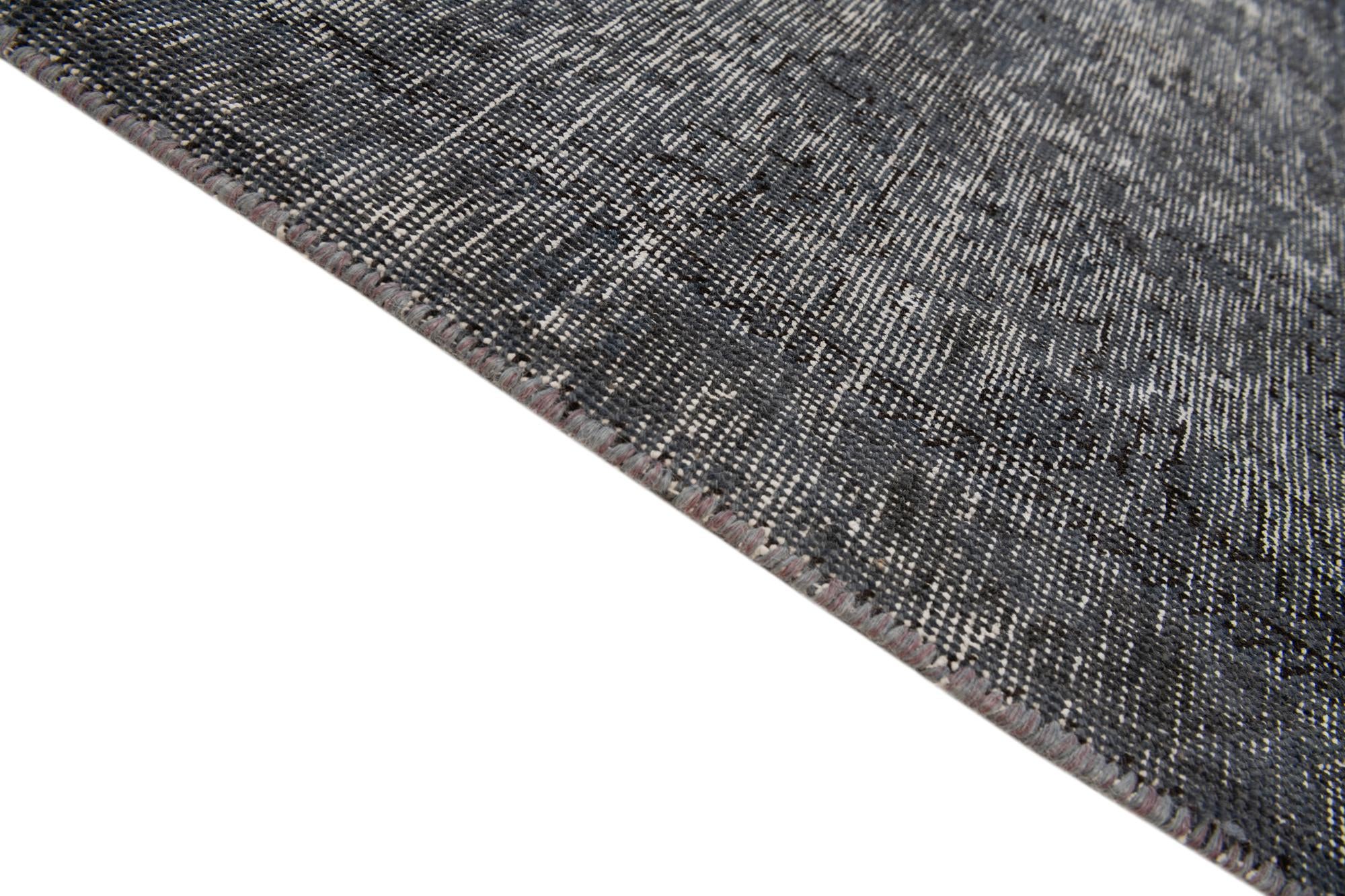 9' 6 x 12' 6 Hand Knotted Ultra Vintage Persian Wool Rug
