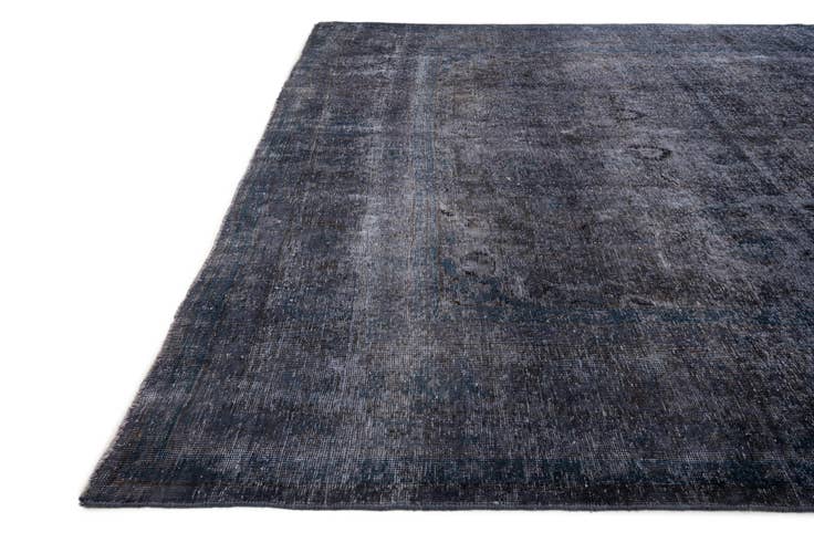 Detail image of 9' 6 x 12' 9 Hand Knotted Ultra Vintage Persian Wool Rug