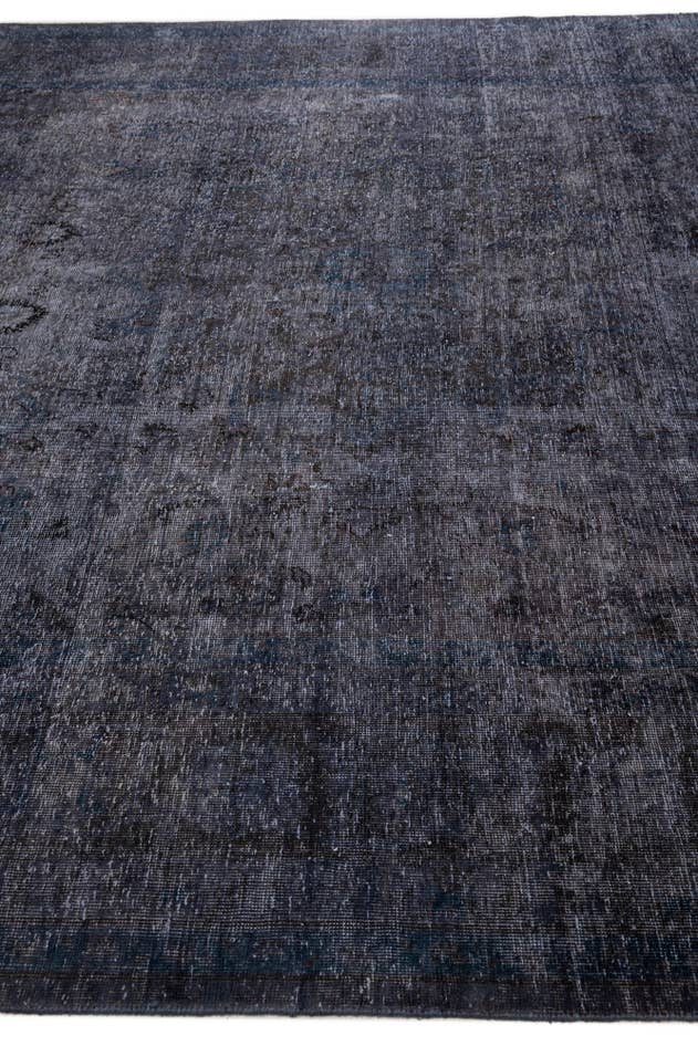 Detail image of 9' 6 x 12' 9 Hand Knotted Ultra Vintage Persian Wool Rug
