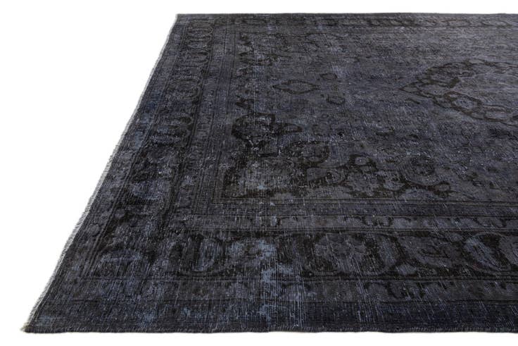 Detail image of 9' 8 x 12' 3 Hand Knotted Ultra Vintage Persian Wool Rug