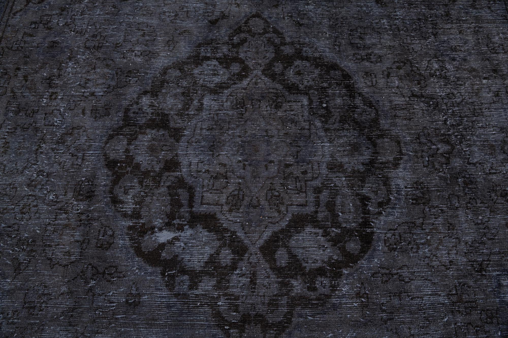 9' 8 x 12' 3 Hand Knotted Ultra Vintage Persian Wool Rug