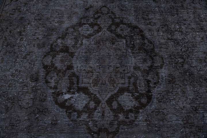 9' 8 x 12' 3 Hand Knotted Ultra Vintage Persian Wool Rug