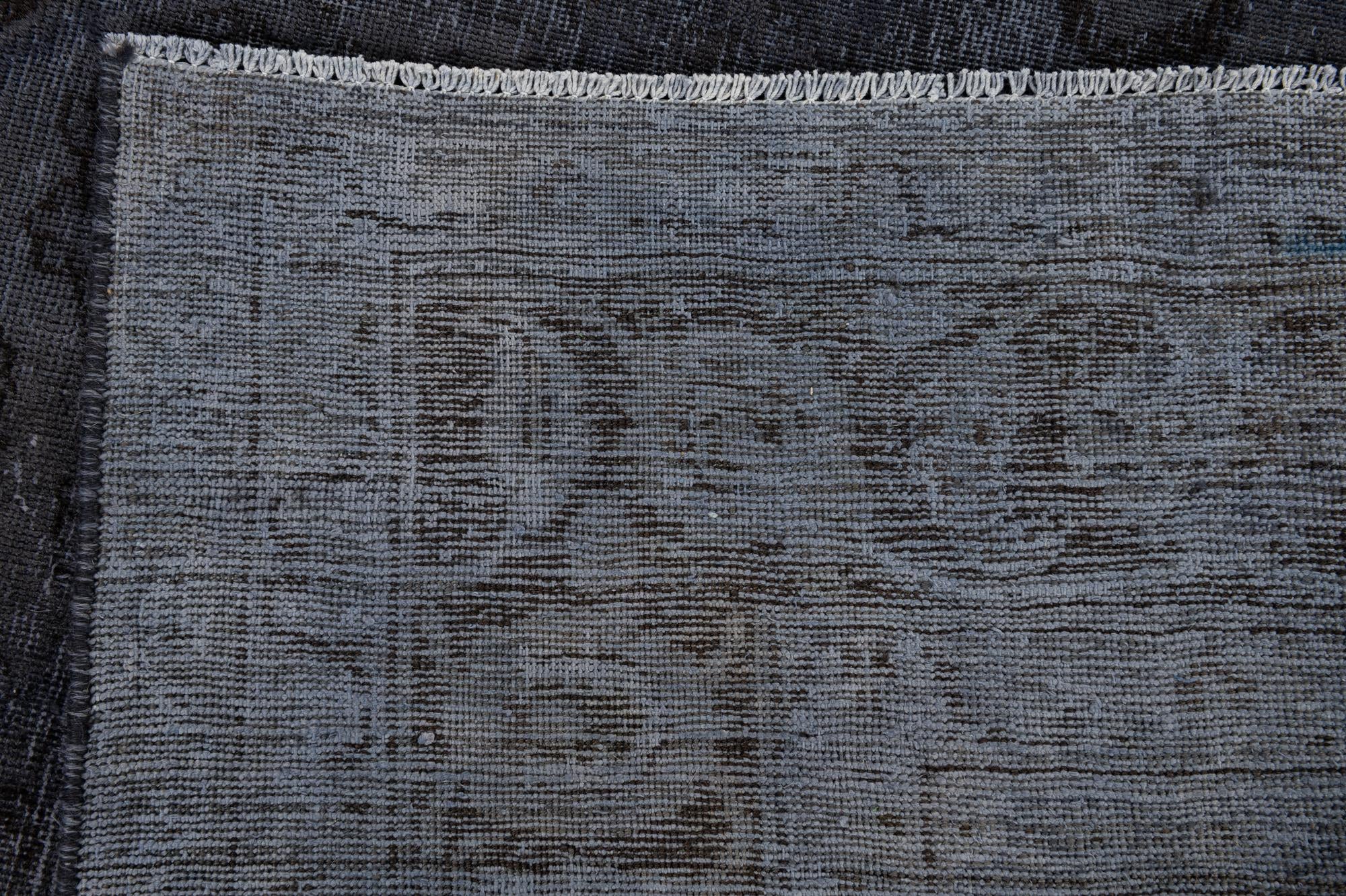 9' 8 x 12' 3 Hand Knotted Ultra Vintage Persian Wool Rug