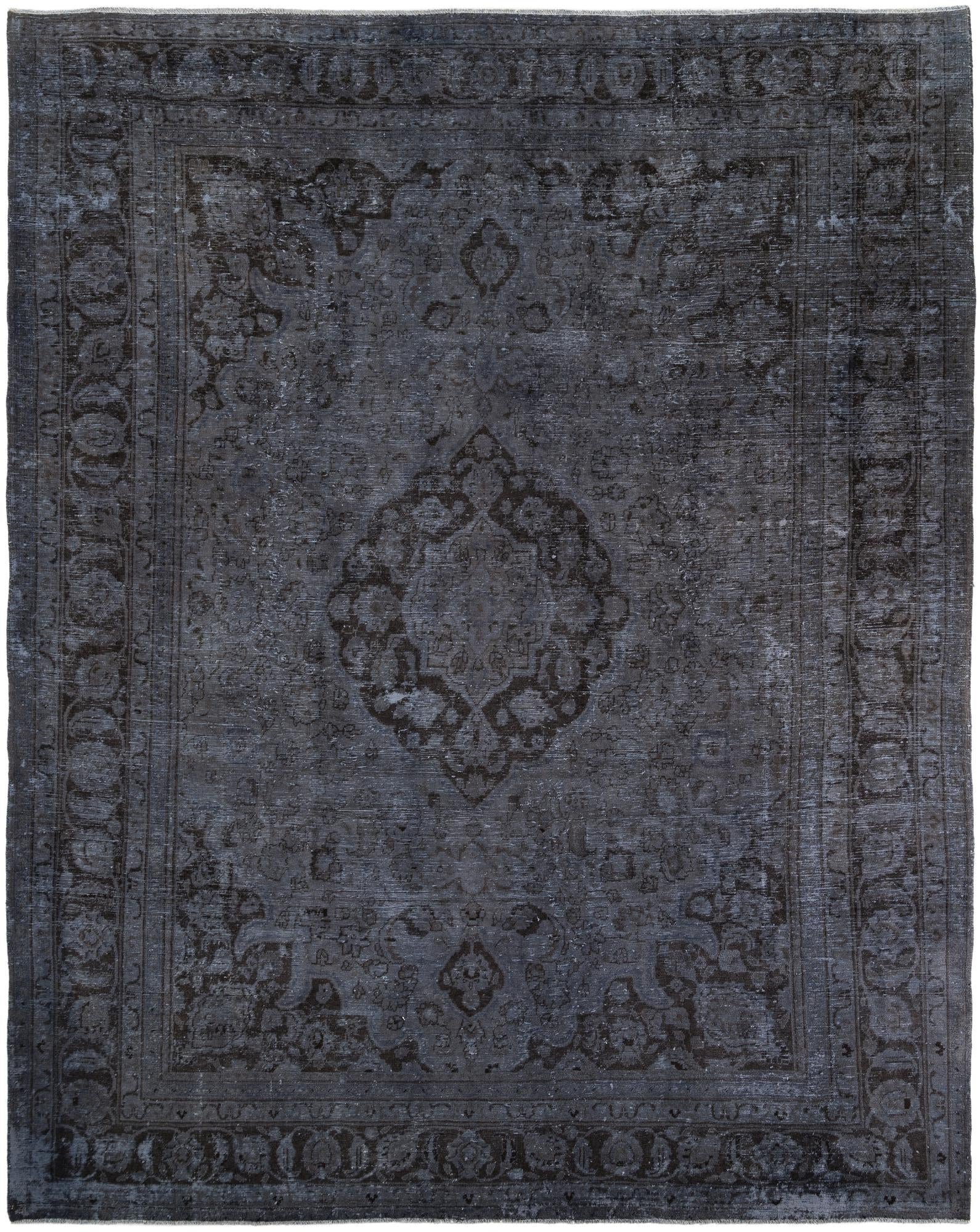 9' 8 x 12' 3 Hand Knotted Ultra Vintage Persian Wool Rug