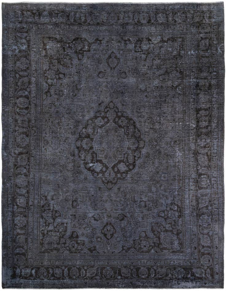 Detail image of 9' 8 x 12' 3 Hand Knotted Ultra Vintage Persian Wool Rug