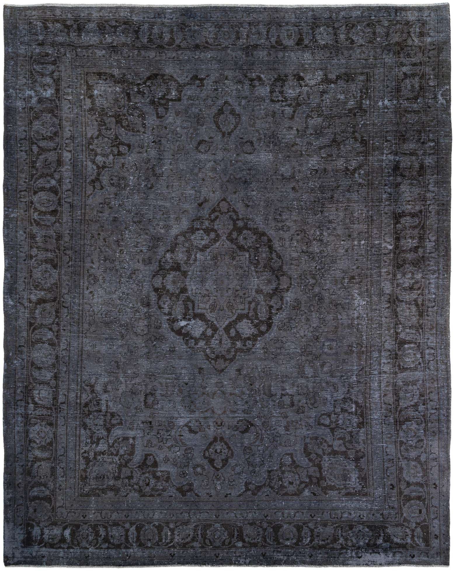 9' 8 x 12' 3 Hand Knotted Ultra Vintage Persian Wool Rug