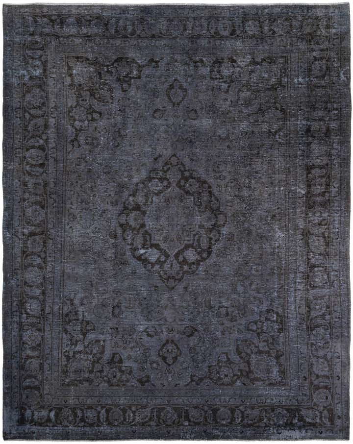 9' 8 x 12' 3 Hand Knotted Ultra Vintage Persian Wool Rug