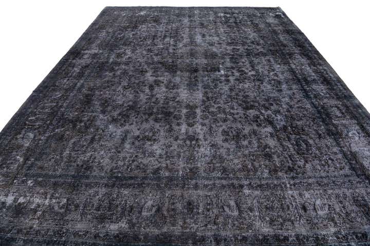 9' 6 x 12' 4 Hand Knotted Ultra Vintage Persian Wool Rug