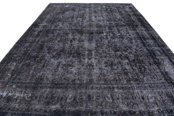 Detail image of 9' 6 x 12' 4 Hand Knotted Ultra Vintage Persian Wool Rug